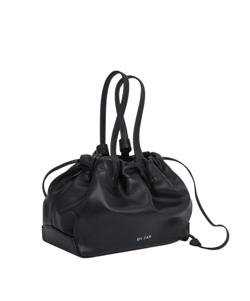 BY FAR Malmo Black Small Grain Calf Leather