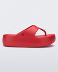 MELISSA FREE PLATFORM THONG - RED