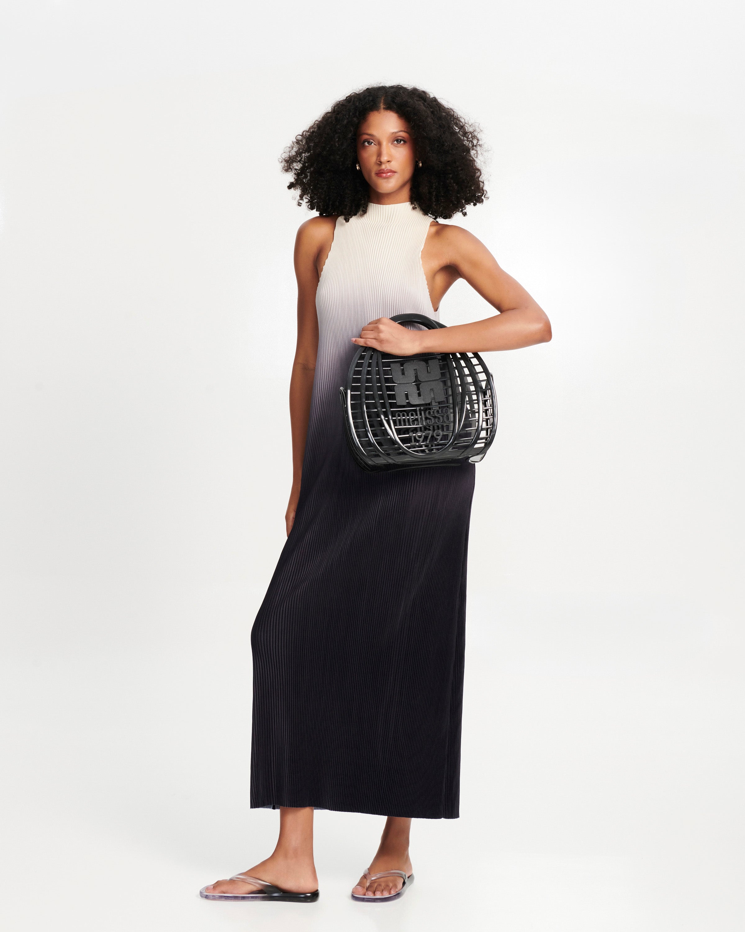 Melissa Beachwear Clear Black