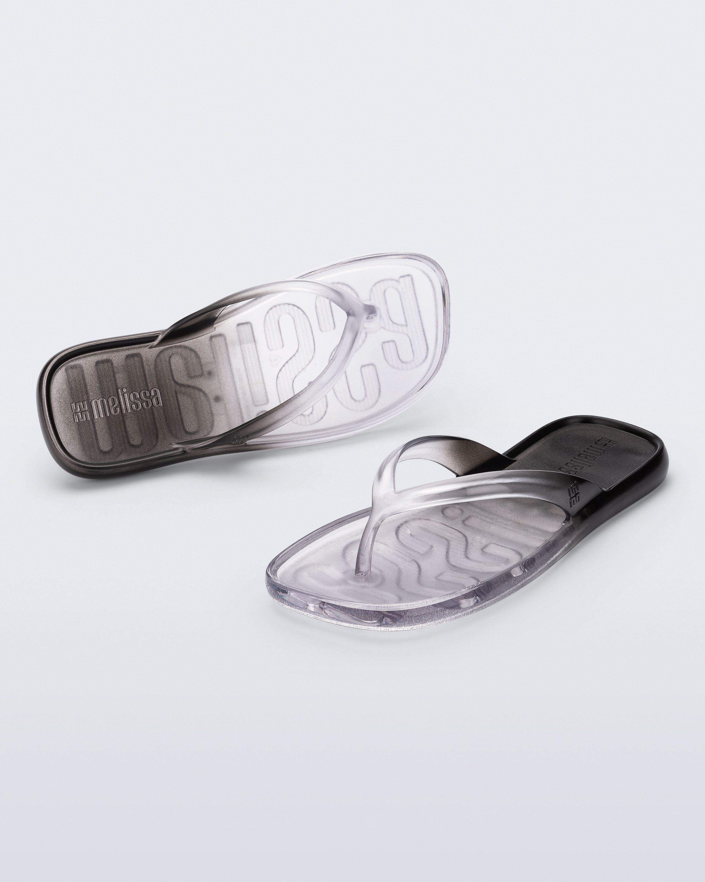 Melissa Beachwear Clear Black