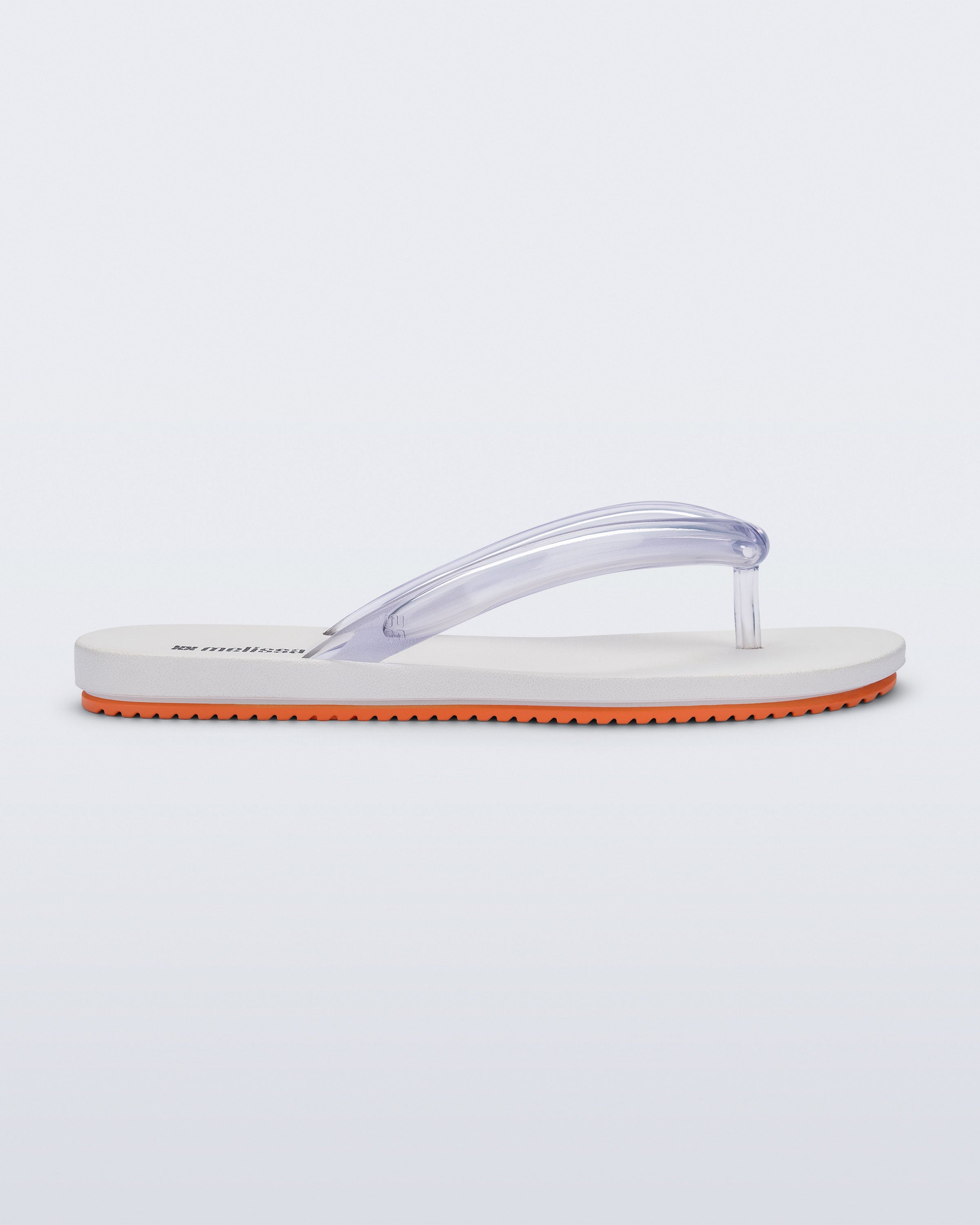 Melissa Flip Flop Air Flow White Orange