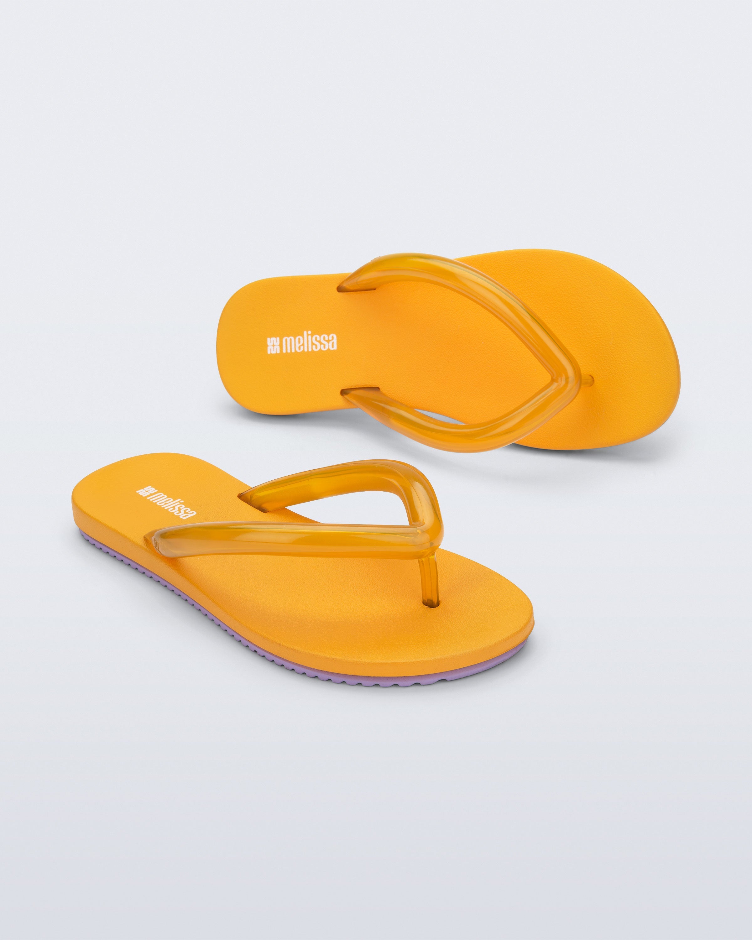 Melissa Flip Flop Air Flow Yellow Lilac