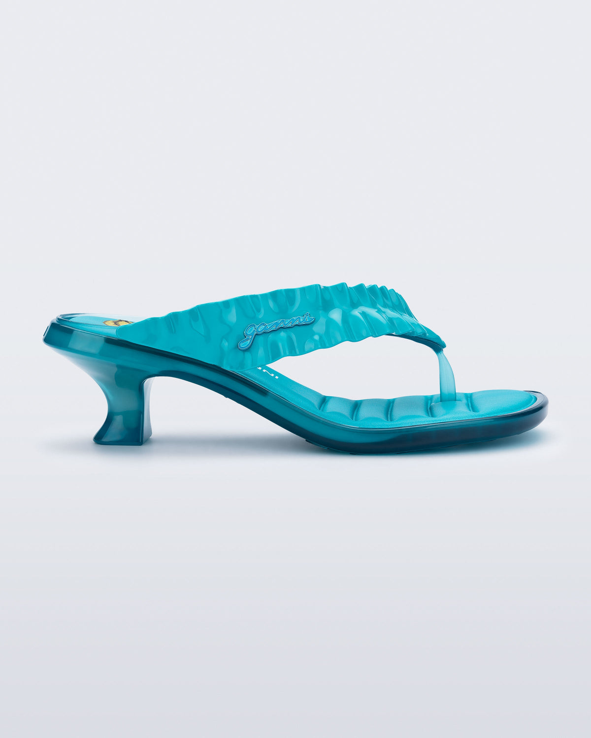 MELISSA THONG KITTEN HEEL + GANNI