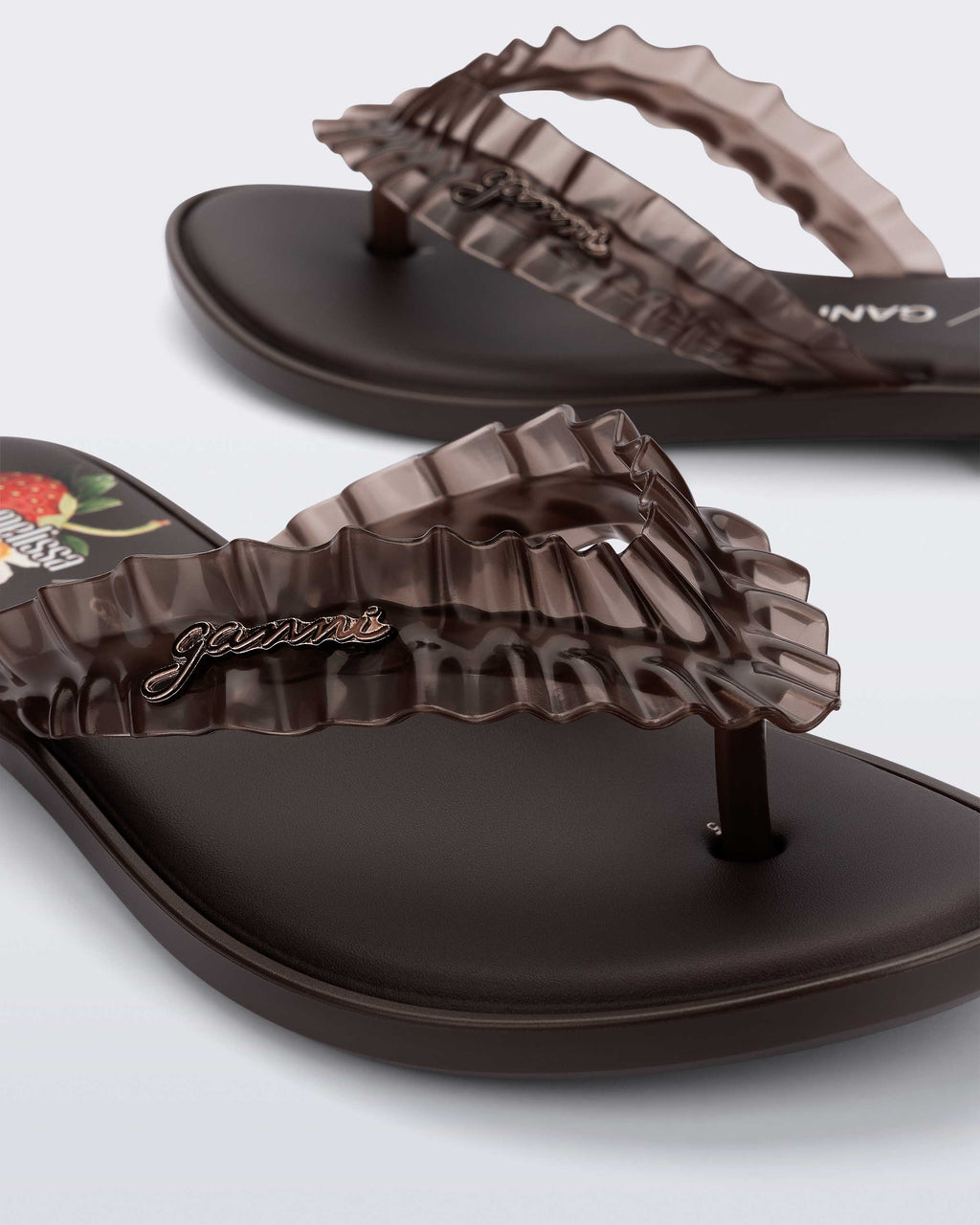 MELISSA FLIP FLOP SLIM + GANNI