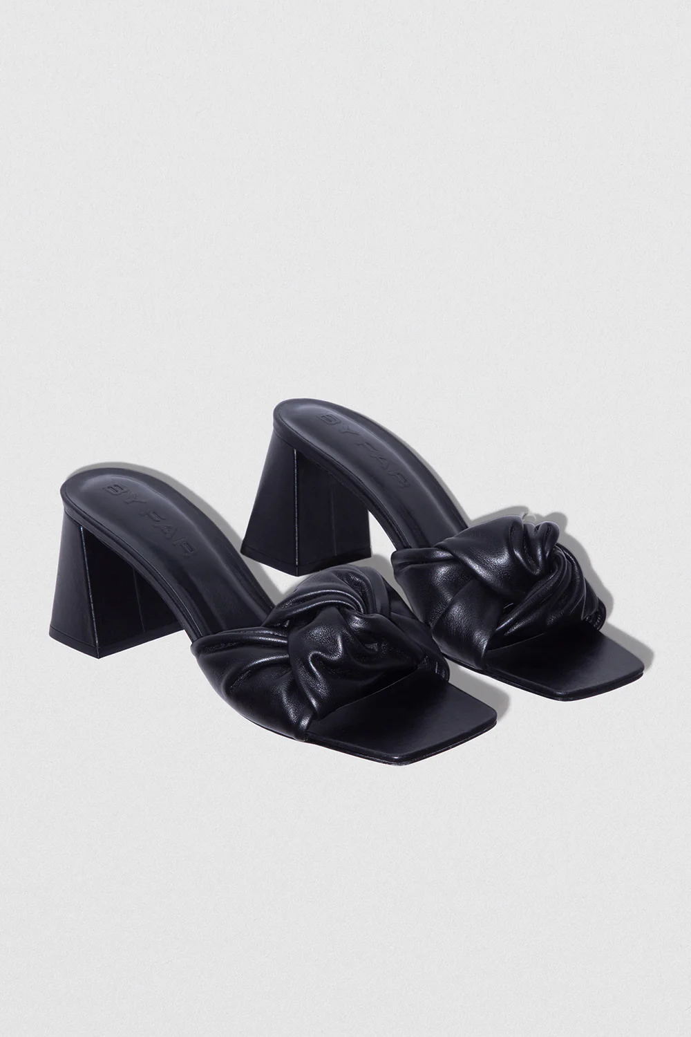 By Far Lamar Black Nappa Leather