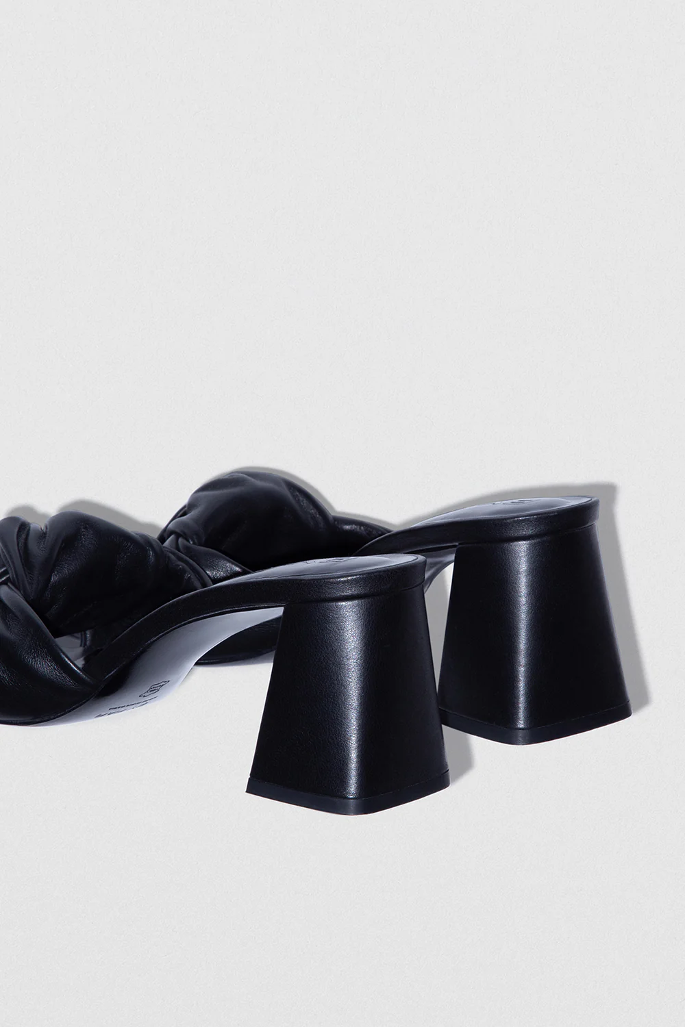 By Far Lamar Black Nappa Leather