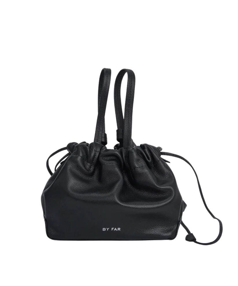 BY FAR Malmo Black Small Grain Calf Leather