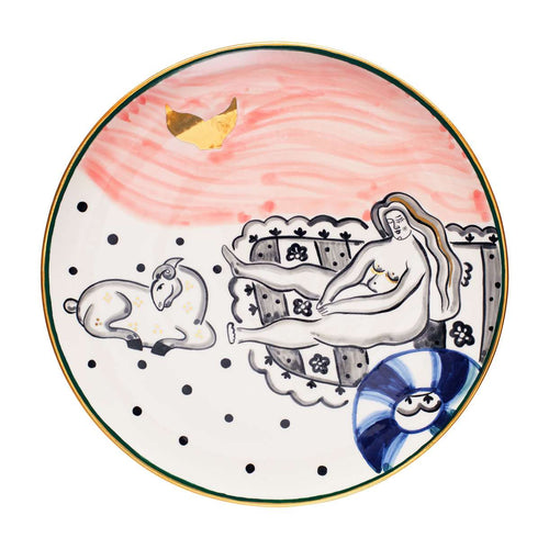 Gunia Beach Girl Plate 32CM