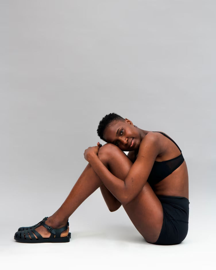 Melissa Possession Sandal - Black Matte