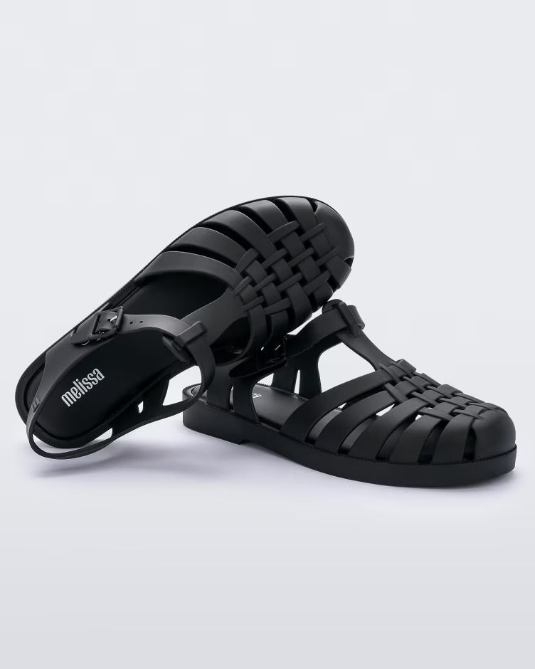 Melissa Possession Sandal - Black Matte