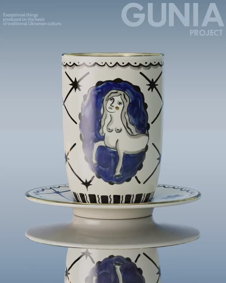 Gunia Project Ceramic Cup and Saucer