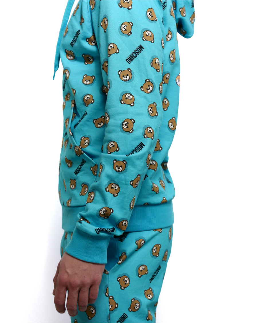 Bear logo hoodie cheap