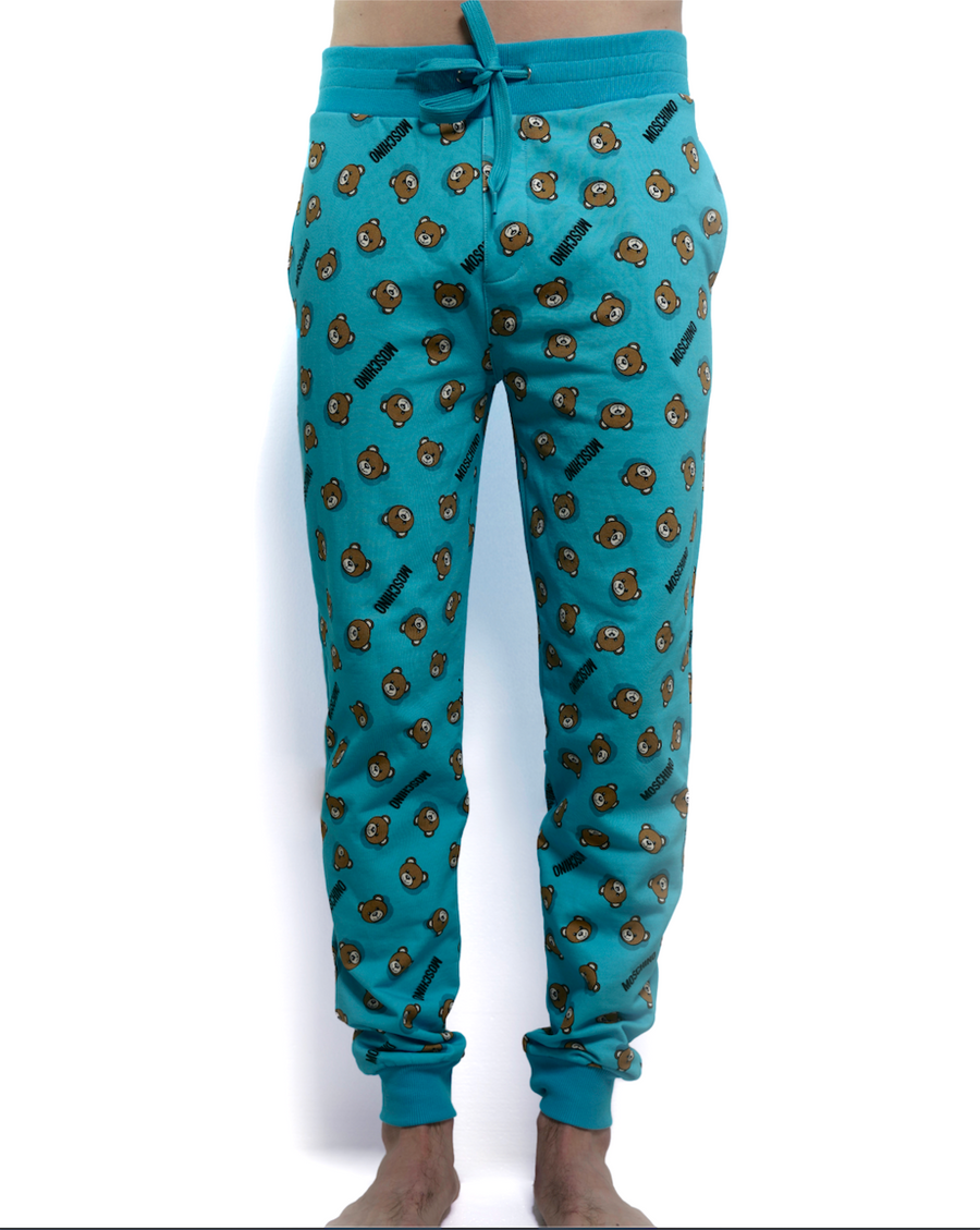 MOSCHINO Bear logo track pants The Haute Online