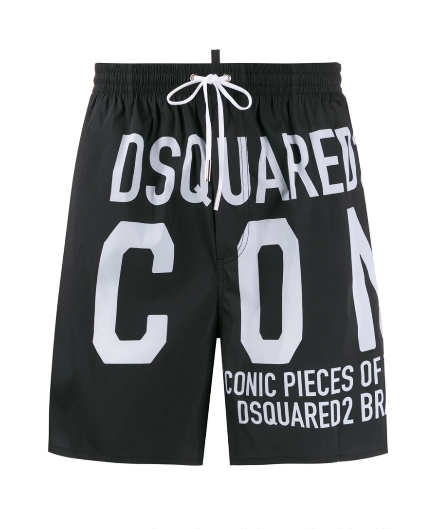 DSQUARED2 ICON-Print Board Shorts